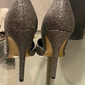 Express glitter heels